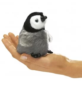 Marionnette à doigt Mini Bébé manchot