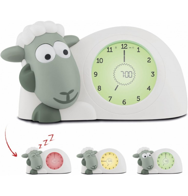 Réveil Veilleuse Sam l'Agneau sage signée Zazu Kids Réveil Veilleuse Sam l'Agneau sage signée Zazu Kids